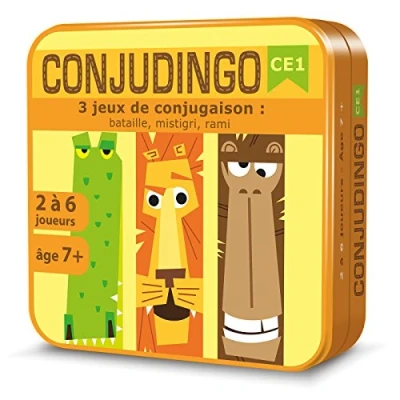 Image de Aritma Conjudingo CE1 Jeu de société cartes éducatif A partir 7 ans 2 à 6 joueurs 15 min
