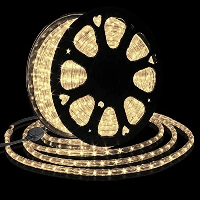 Image de Forever Speed 30 Mètres LED Tube Lumière lumineux, Tubes lumineux Extérieur et Intérieure pour Jardin, Noël, Mariage, Fête,Salle de Séjour, Tuyau Bande IP65,Blanc Chaud