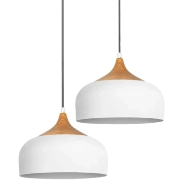 Image de Moderne suspension luminaire à piles,batterie lampe suspendue en métal avec télécommande,Plafonnier LED source lumineuse rechargeable,Gradable suspendu piles, installation non câblée.