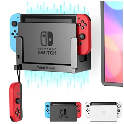 Image de Support mural TotalMount Nintendo Switch Inclinable Pour écrans 15&#039;&#039; à 23&#039;&#039; Poids max 15kg