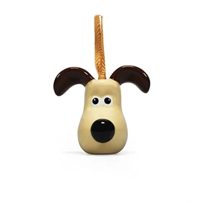 Image de Half Moon Bay Aardman À Collectionner Décorations à Suspendre Décoration en Forme de Gromit Wallace &amp;