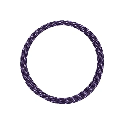 Image de Vaessen Creative Fil Aluminium Ciselé Violet 5 m x 2 mm Souple Aubergine pour Loisirs Créatifs, Perlage et Bijoux