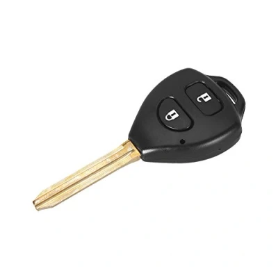 Image de Coque clé pour Toyota Hilux Verso Urban Cruiser IQ Rav4 Yaris 2 Boutons Plip télécommande avec Lame Phonillico®