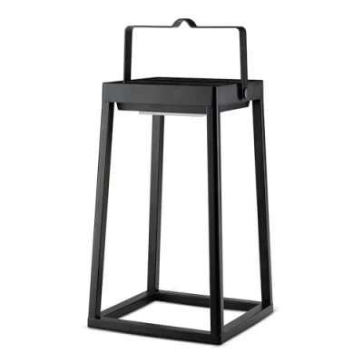 Image de Brendz Tulsa Lampe de table solaire d&#039;extérieur IP44 résistante aux intempéries Batterie rechargeable via USB C, décoration jardin avec 3 modes d&#039;éclairage, sans allumage automatique,