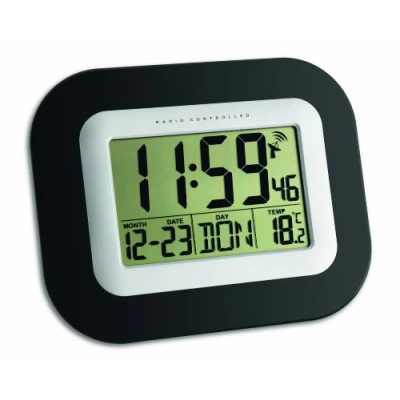 Image de TFA Dostmann 60.4503 Digital Pendules Murales (Noir)
