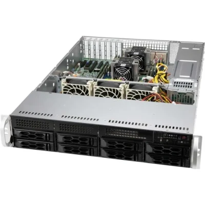 Image de Supermicro CSE LA25TQC R609LP unité centrale Support Noir 600 W Neuf
