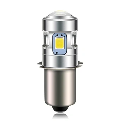 Image de Ruiandsion Ampoules LED P13.5S PR2 3 V 2835 4SMD puces ampoule avec projecteur de remplacement pour lampes poche C et D à 2 cellules, blanc