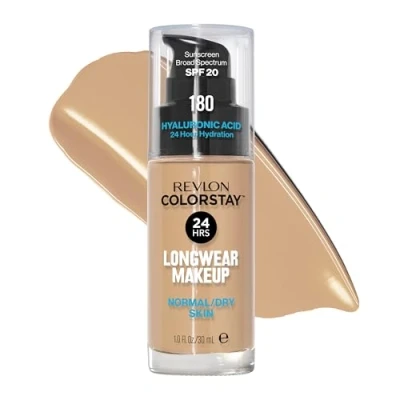 Image de Revlon ColorStay Fond de Teint Flacon 30 ml Dry Skin N180 Sand Beige