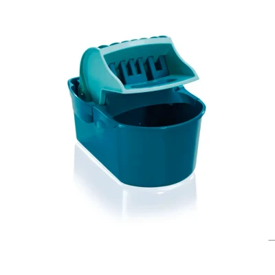 Image de Leifheit Essore housse Profi Compact, seau essoreur pour de nettoyage, nettoyage 8 L avec anse transport, pratique &amp; sans effort, Turchese