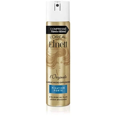 Image de L&#039;Oréal Paris Elnett Laque Fixation Forte en Format Compressé 75 ml