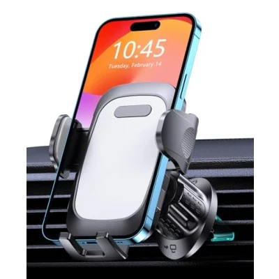 Image de Support Téléphone Voiture Mohard 360 Réglable Silicone Compatible Smartphones 4 7 pouces