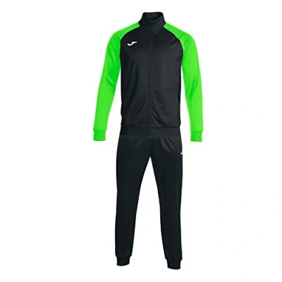 Image de Joma Academy IV Survêtement, Mixte Adulte, Noir (vert fluo), Taille unique