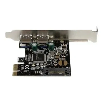 Image de StarTech.com Carte Contrôleur PCI Express (PCI E) vers Hub Interne 2 ports USB 3.0 Alimentation SATA Neuf