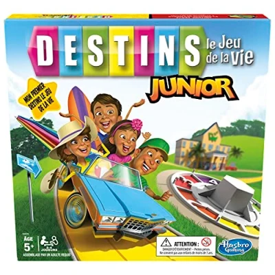 Image de Hasbro Gaming Jeu Destins Le de la Vie Junior, pour Enfants, à partir 5 Ans