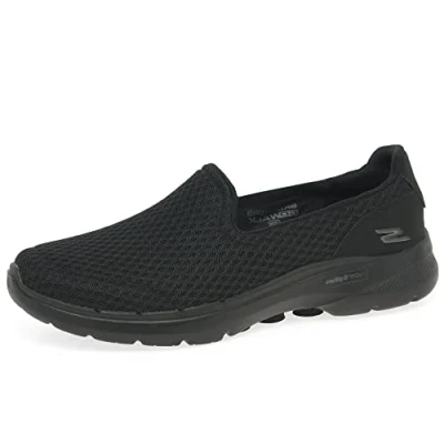 Image de Skechers Go Walk 6 Big Splash Sneaker Femme Black Textile/trim 42 EU
