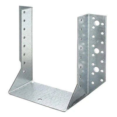 Image de Alberts 331450 Support U type A ailes extérieures galvanisé Sendzimir 140 x 180 mm