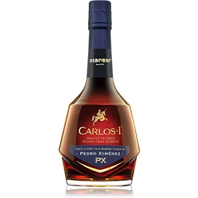 Image de Carlos I Solera Gran Reserva PEDRO XIMÉNEZ Brandy de Jerez 40,3% Vol. 0,7l in Giftbox