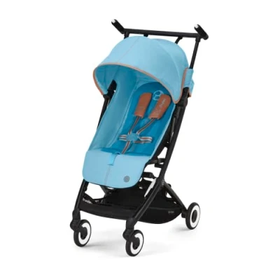 Image de Poussette citadine ultra compacte LIBELLE Beach Blue CYBEX De 6 mois à 4 ans Bleu