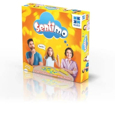 Image de Megableu Sentimo Faire Deviner sa Pensée Jeu de Plateau d&#039;Ambiance et Réflexion Société A Jouer en Famille ou Entre Amis Partir 7 Ans