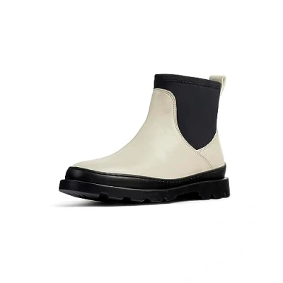 Image de Camper Brutus Boots à talons, Femme, Taille: 40, Off white Cuir et textile