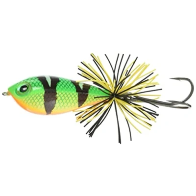 Image de Rapala Leurre BX Skitter Frog Matériel de Pêche avec Construction Balsa/Plastique d&#039;eau Douce Flottant Profondeur Nage Surface Taille 5,5cm/13g Fabriqué en Estonie Fire Snake