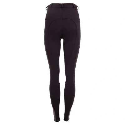 Image de Premiere Culotte d&#039;équitation Dahlia II femme patchs genoux en tissu 38 Noir