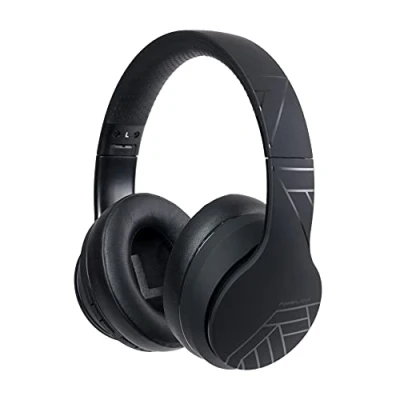 Image de PowerLocus P6 Bluetooth Casque sans Fil, Audio Hi FI Stéréo avec 40Heures, Voice Assistant, Microphone, Assistant Vocal intégré pour iPhone,Samsung,iPad,Tablette (Noir)