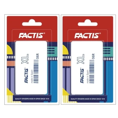 Image de Blister 1 gomme à effacer XL 06R FACTIS®