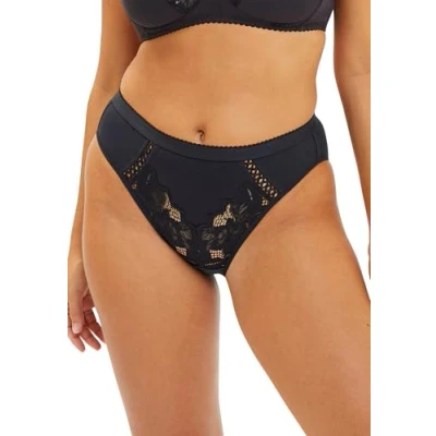 Image de Slip sans Complexe Coton d&#039;arum (Noir)