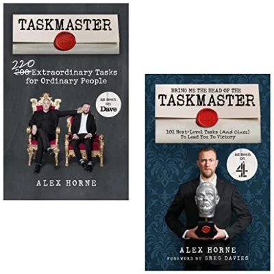 Image de Taskmaster Collection 2 Books Set (Taskmaster, Bring Me The Head Of Taskmaster)