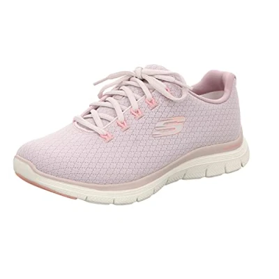 Image de Skechers Flex Appeal 4.0 Coated Fidelity Basket Femme Rose Mesh/trim 38 EU