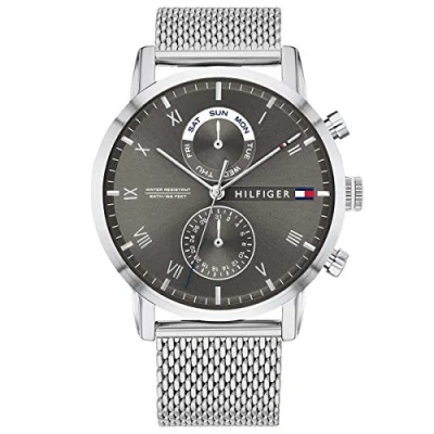 Image de Tommy Hilfiger Montre à aiguilles silvercoloured, Homme, Taille: One Size, Silver coloured