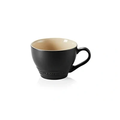 Image de Le Creuset Mug géant en grès, 400 ml, Noir Mat, 70304400000002