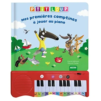 Image de MON Livre PIANO P&#039;TIT LOUP MES PREMIERES COMPTINES A JOUER AU d’occasion Correct