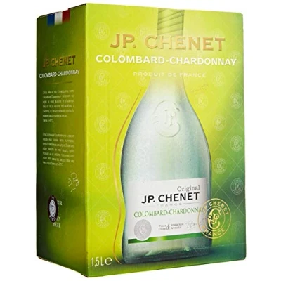 Image de J.P. Chenet Original Colombard Chardonnay Vin Blanc de Gascogne, France Bag in Box 1,5l (1 x 1.5 L)