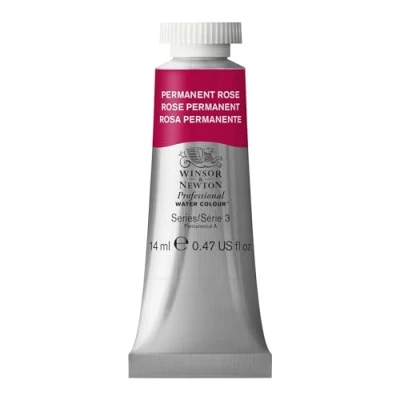 Image de Winsor &amp; Newton Aquarelle Professionnel Peinture Aquarelle, Haute Luminosité, Résistante à la Lumière, Qualité Archive, Tube de 14 ML, Couleur Rose Permanent