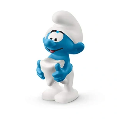 Image de Schleich 20820 Smurf with Tooth THE SMURFS
