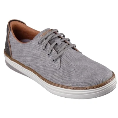 Image de Skechers Homme Hyland Ratner Chaussures décontractées, Taupe Canvas, 43 EU