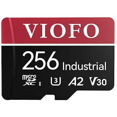 Image de VIOFO Carte mémoire 256 Go haute vitesse avec adaptateur U3 compatible caméra embarquée 4K WiFi