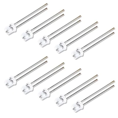 Image de OcioDual 10x Photorésistance 5mm GL5516 LDR 5 10K Capteur Luminosité Detecteur Photosensible pour Électronique Raspberry PIC DIY