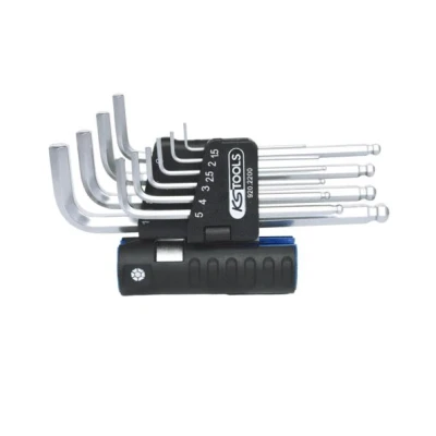 Image de KS TOOLS 920.2200 Ensemble de tournevis coudés Acier chrome vanadium
