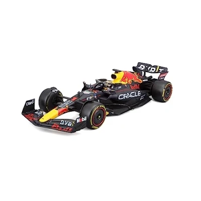 Image de Bburago Formula 1 Red Bull Racing RB18 Verstappen 1:24 Scale Die Cast Collectible Race Car