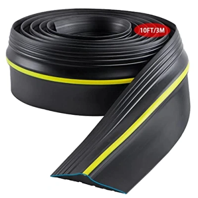 Image de Skelang 3m Joint de seuil porte garage, caoutchouc remplacement coupe froid bricolage