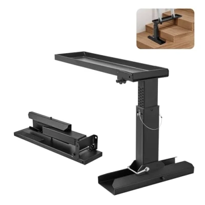 Image de VEVOR Niveleur d&#039;Échelle, 757x289,5 457,2 mm, Outil de Nivellement d&#039;Échelle d&#039;Escalier Acier Extensible, Trémie Pas Pliable, Stabilisateur Stable Facile à Utiliser pour Sol Irrégulier