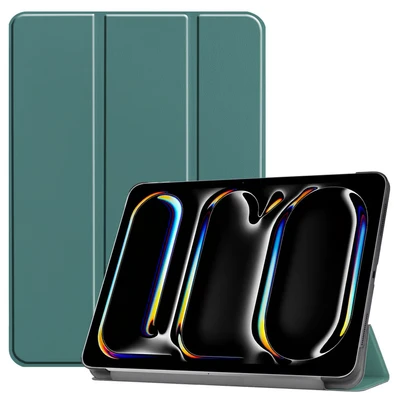 Image de imoshion Coque tablette Trifold pour iPad Pro 11 (2024) M4 Vert foncé Neuf