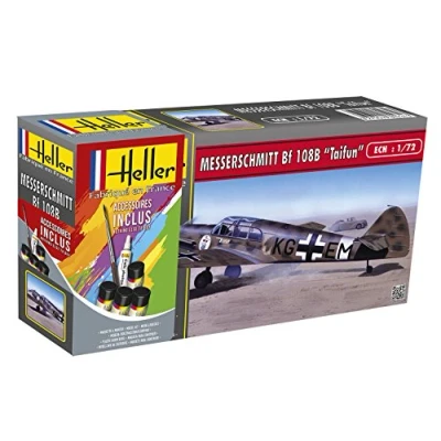 Image de Heller Maquette, 56231, messerschmitt bf 108 b taifun,1/72