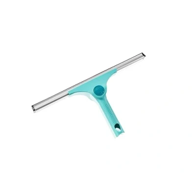 Image de Leifheit Raclette vitre Window Slider XL, de douche pour éliminer toute trace d’eau, à d’une largeur 40 cm, Bleu