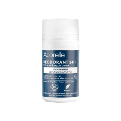 Image de Acorelle Déodorant Roll On 24H Éfficacité Longue Durée  Pour Hommes 50ml