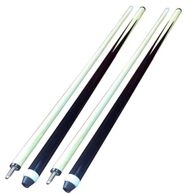 Image de YRU 2 Petites Queues de Billard/Snooker Faites à La Main Idéal pour Les Espaces Restreints Et Jeunes(Color:122CM)