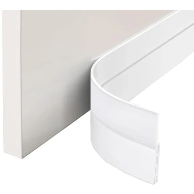 Image de EXTSUD Lot de 2 bandes adhésives pour dessous porte anti souris Bande d&#039;étanchéité insonorisée en caoutchouc 99,1 cm long x 5,1 large